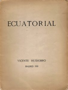 Ecuatorial, 1918.