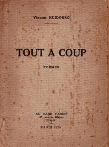 Tout à coup, 1925.