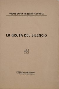 La gruta del silencio, 1913.