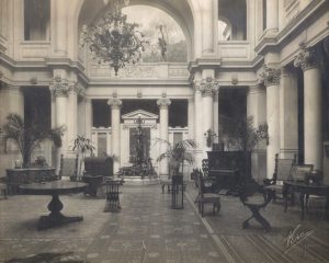 4. Interior casa, calle San Martín, Santiago de Chile.