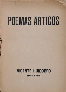 Poemas árticos, 1918.