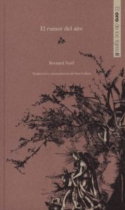 Bernard Noël libro
