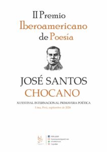 afiche premio santos chocano